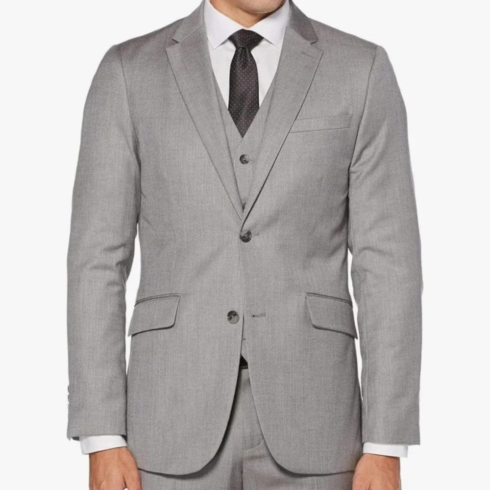 Perry Ellis Men’s Regular Fit 2 Button Suit Blazer Jacket Size 36 Regular